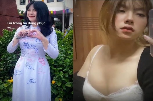 TikTok thoxinh đang rên ư ử khi bị nện